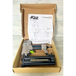 Blue Hawk 18 Gauge Brad Pneumatic Nailer Stapler Model #SGY-NS6 New Opened Box